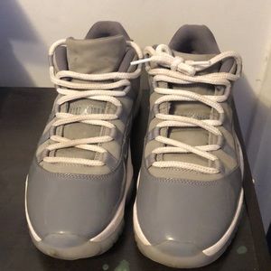 Cool grey low Jordan 11s